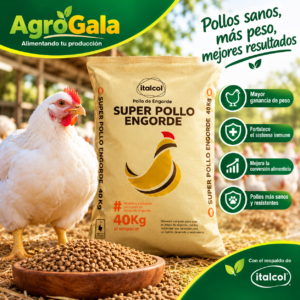 Italcol Super Pollo Engorde 40 kg