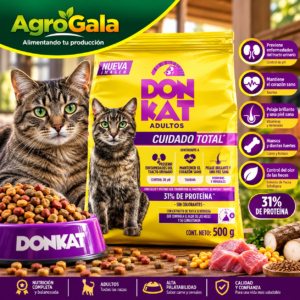 Don Kat Adultos Cuidado Total 500 g – Alimento para Gatos