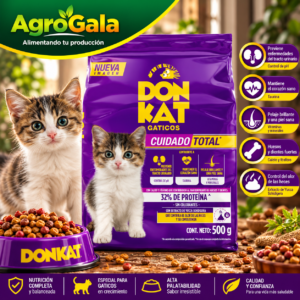 Don Kat Gaticos Cuidado Total 500 g – Alimento para Gatitos