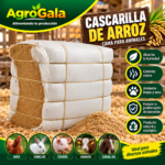 Cascarilla de Arroz – Cama para Pollos y Animales de Granja